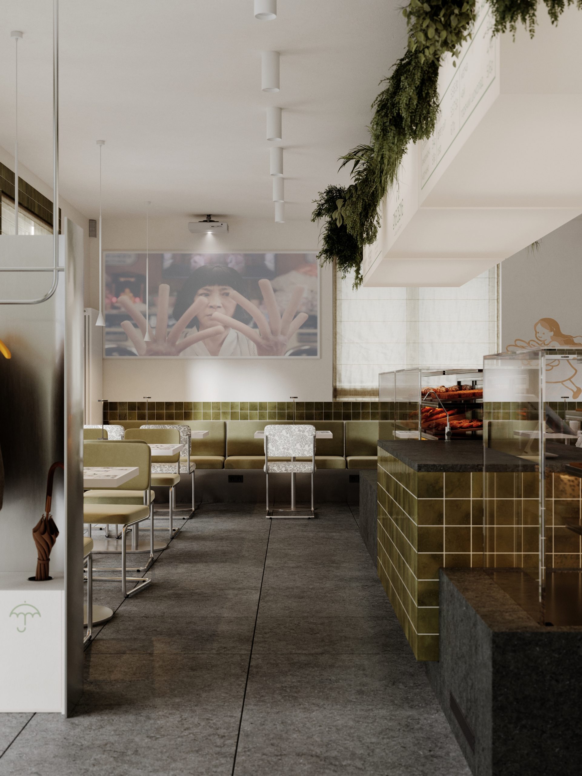 Дизайн интерьера общественного пространства